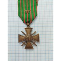 Франция. ПМВ, крест за военные заслуги Франции (1914-1916) со звездой