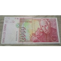 Испания 2000 песет