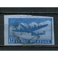 Индия - Авиация 12А - 1 вырезка. Гашеная.  (Лот 2HZ)-TG3P46