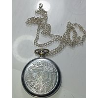 Часы механические - корманные МОЛНИЯ ( Тетерев ) . С рубля !