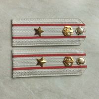 Погоны майора РХБЗ к белой рубашке.