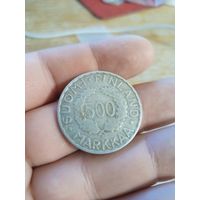 500 марок 1952 Финляндия серебро олимпиада