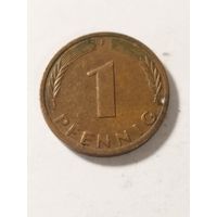 Германия 1 пфенинг 1981 F