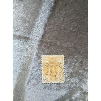 1889 Россия Великое княжество Финляндское мих 30 зуб 12 1/2 герб (3-2)