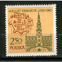 Польша - 1980 - 400-летие города Замость - [Mi. 2679] - полная серия - 1 марка. MNH.  (Лот 38JJ)-TG2P37