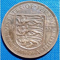 Джерси 1 /12 шиллинга 1933 г.