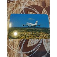 Календарик,аэрофлот,1993