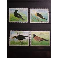 Лаос 1995 г. Птицы.