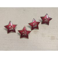 Кокарда Звезда на фуражку, склад, ВОВ