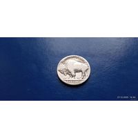 5 центов 1936 год США Бизон (Состояние на фото)