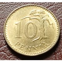 Финляндия 10 пенни, 1963    ( 1-5-5 )