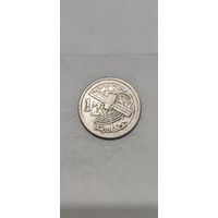 Марокко 1/2 дирхам 2002