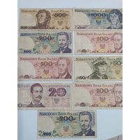 ЛОТ ЗЛОТЫХ ПОЛЬША 80-е