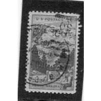 США. Южная Дакота. 25 лет мемориала Президентов на горе Рамшор