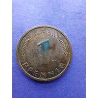 Германия ФРГ 1 пфенниг 1983 J