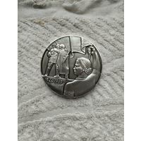 Медаль Настольная Курган Славы. Белая.