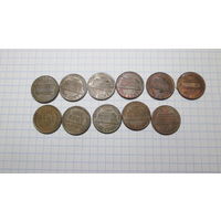 Цент сша ,разных годов,и разных рисунков.