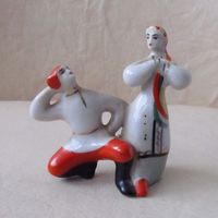 Все лоты с рубля.миниатюра гопак,украинский танец,Полонне,ПЗХК,СССР