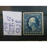 США 1908г. Чист*