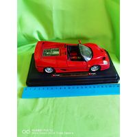 Коллекционная масштабная модель автомобиля 1/24 Ферари F 50 Бураго сделано в Италии стопроцентный оригинал старт с 1 рубля без мпц трёхдневный аукцион