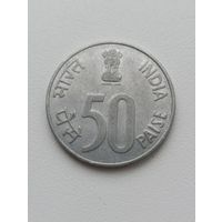 Индия. 50 пайс 1988 года. (4)