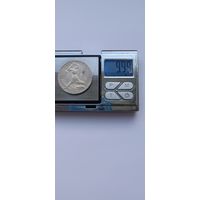 50 копеек 1924 года. ПЛ. Серебро 900. Монета не чищена. 45033