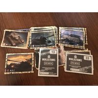Наклейки для альбома World of Tanks