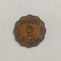Египет 5 миллим 1938 г.