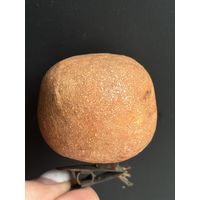 Редкость!старт с 1 рубля!!Старинная Елочная игрушка апельсин папье маше СССР