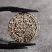 Солид 1652 года Кристина Ваза, Шведская окупация, С рубля! без мц. Рига