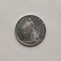 Ватикан 2 лиры 1965 г.