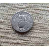 Werty71 Бразилия 50 крузейро 1965 Голова Свободы в фригийском колпаке