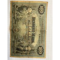 Германия Бавария 100 марок 1900 года