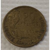 Франция 20 франков, 1950 "B" (14-18-38)