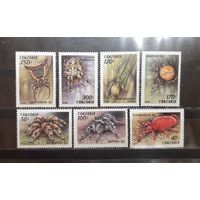 Танзания. 1994 год. Фауна. Пауки (1092)