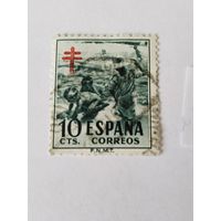 Испания  1951  благ.марка