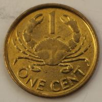 Сейшелы 1 цент 2004 год