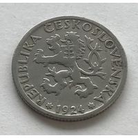 Чехословакия 1 крона 1924