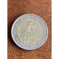 Германия 2 евро 2019 г 30 лет падения Берлинской стены