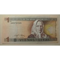 Торг! Литва. 1 лит 1994 года, серия ААЕ