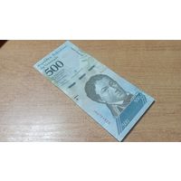500 боливаров 23,03,2017 Венесуэлы *68754838 с рубля