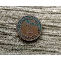 Werty71 Германия 1 пфенниг 1899 A
