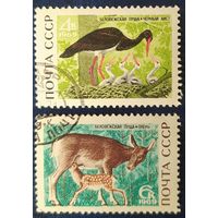 СССР 1969 Беловежская пуща, 2 из 5, клей.