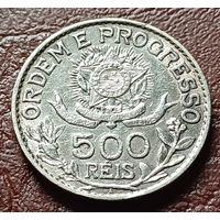 Бразилия 500 реалов, 1913     ( 1-4-2 )