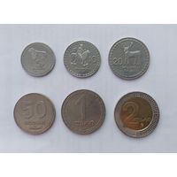 Грузия, 6 монет