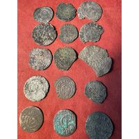 Монеты 1600-е годы.