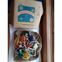 Гирлянда СССР Снежинка