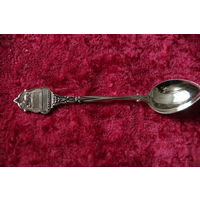 Ложка с серебрением сувенирная коллекционная  В19