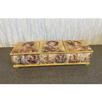 Шкатулка 225х75х45 мм 3 секции