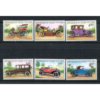 Чад - 2000 - Старинные автомобили - [Mi. 2008-2013] - полная серия - 6 марок. MNH.  (Лот 56JR)-T3P50